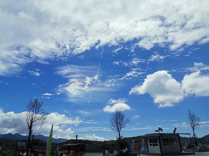 晴空萬里
